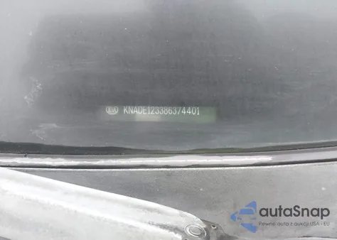 2008 Kia Rio Lx из США, поврежденный, VIN KNADE123386374401